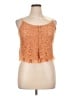 Venus 100% Polyamide Orange Sleeveless Top Size 14 - photo 1