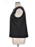 Halogen 100% Polyester Solid Black Short Sleeve Top Size XL - photo 5