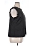 Halogen 100% Polyester Solid Black Short Sleeve Top Size XL - photo 4