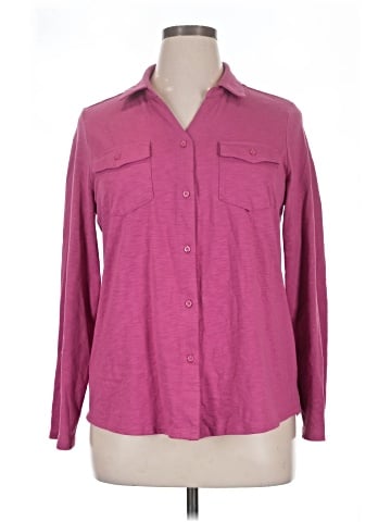 Croft & Barrow Long Sleeve Button-Down Shirt (view 1)