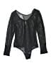 Cacique Black Bodysuit Size 14 - photo 1