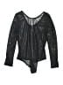 Cacique Black Bodysuit Size 14 - photo 2