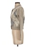 GU Argyle Tan Cardigan Size S - photo 5