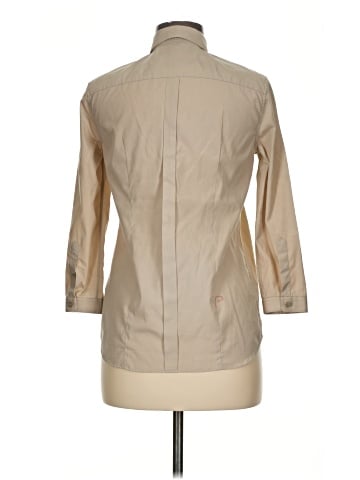 Burberry 3/4 Sleeve Button-Down Shirt (view 2)