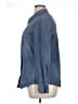 Natural Reflections 100% Cotton Blue Long Sleeve Button-Down Shirt Size 1X - photo 5