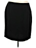 Talbots 100% Polyester Solid Black Casual Skirt Size 18 - photo 1