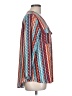 Cato 100% Polyester Teal 3/4 Sleeve Blouse Size L - photo 4