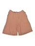 Roolee Solid Tan Shorts Size S - photo 1