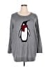 Torrid 100% Cotton Gray Sweatshirt Size 3X Plus (3) - photo 1