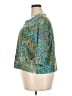 North Style Teal 3/4 Sleeve Blouse Size 2X - photo 5