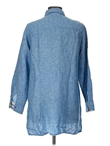 Soft Surroundings 3/4 Sleeve Button-Down Shirt (view 2)