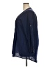 Roaman's 100% Cotton Blue Long Sleeve Blouse Size 18W - photo 5