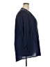 Roaman's 100% Cotton Blue Long Sleeve Blouse Size 18W - photo 4
