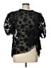 Zara Black 3/4 Sleeve Blouse Size L - photo 1