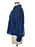 Zara Blue 3/4 Sleeve Button-Down Shirt Size M - photo 5