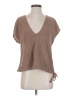 Zara Brown Short Sleeve Top Size S - photo 1