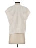 Topshop 100% Polyester Ivory Sweater Vest Size 4 - 6 - photo 2