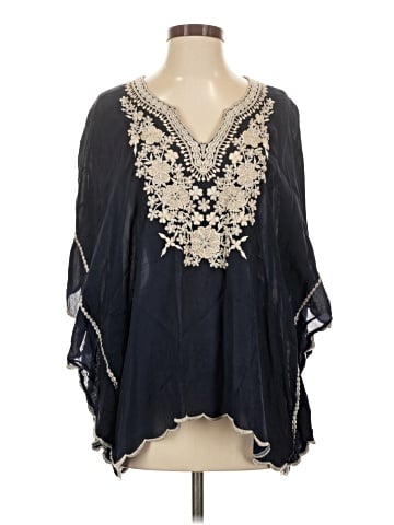 Johnny Was 3/4 Sleeve Blouse (view 1)