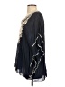 Johnny Was 100% Rayon Blue 3/4 Sleeve Blouse Size XS - photo 5