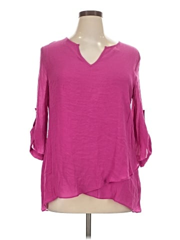 Fever 3/4 Sleeve Blouse (view 1)