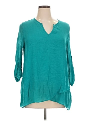 Fever 3/4 Sleeve Blouse (view 1)
