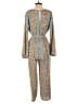 June & Hudson Paisley Blue Jumpsuit Size M - photo 2