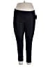 Torrid Animal Print Black Active Pants Size 3X Plus (3) - photo 1