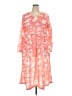 Unbranded 100% Polyester Orange Casual Dress Size XXL - photo 1