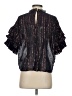 Ulla Johnson Black Short Sleeve Blouse Size 4 - photo 2