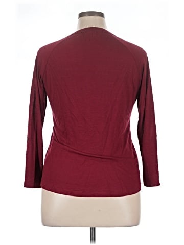 Faded Glory Long Sleeve Henley (view 2)