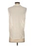 Enza Costa 100% Cotton Ivory Sleeveless Button-Down Shirt Size XS (0) - photo 2
