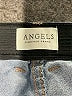 Angels Solid Blue Jeans Size 33 waist - photo 7