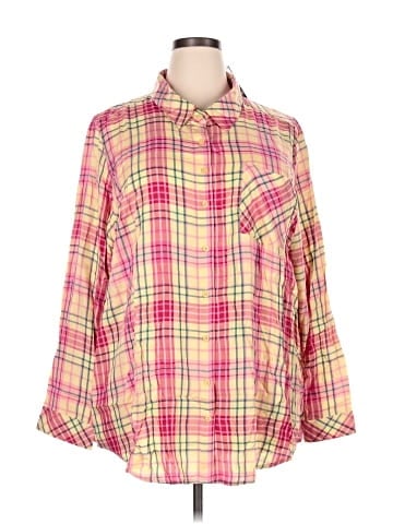 Torrid Long Sleeve Button-Down Shirt (view 1)