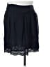 Seraphine Solid Blue Black Casual Skirt Size 8 - photo 1