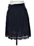 Seraphine Solid Blue Black Casual Skirt Size 8 - photo 2