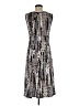 Studio 1 Metallic Silver Cocktail Dress Size 6 - photo 2