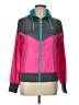 Nike 100% Acetate Color Block Pink Track Jacket Size L - photo 1