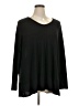 B.l.e.u. Black Long Sleeve Top Size 1X - photo 1