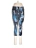 lucy Graphic Blue Active Pants Size M - photo 1