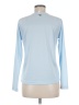 Adidas 100% Polyester Blue Long Sleeve T-Shirt Size M - photo 2