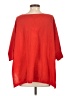 Minnie Rose 100% Cashmere Red Poncho Size XS - photo 2