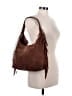 Haute Hippie 100% Leather Solid Brown Hobo One size - photo 2