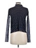 FUZZI 100% Nylon Blue Cardigan Size M - photo 2