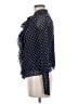FUZZI 100% Nylon Blue Cardigan Size M - photo 5