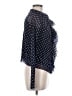 FUZZI 100% Nylon Blue Cardigan Size M - photo 4