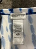 Dotti Tie-dye Blue Cocktail Dress Size L - photo 7