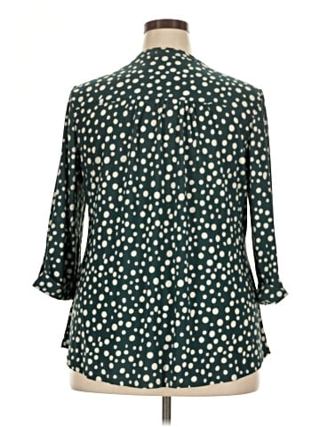 Roz & Ali 3/4 Sleeve Blouse (view 2)