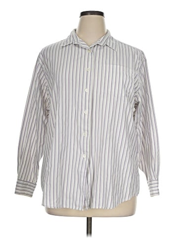 L.L.Bean Long Sleeve Button-Down Shirt (view 1)