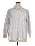 L.L.Bean Stripes Ivory Long Sleeve Button-Down Shirt Size 1X - photo 1