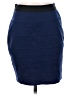 BCBGMAXAZRIA Solid Blue Formal Skirt Size S - photo 1